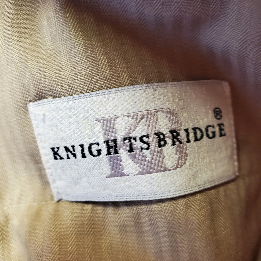 Knightsbridge Mens Khaki Golf Shorts 38 Pleated Coolplus Gripper Waistband NWT - Picture 3 of 11